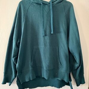 Ultra Flirt Teal Hooded Pullover Sweatshirt
